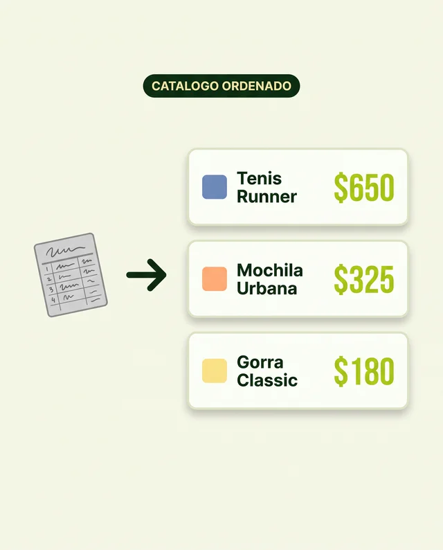 Nos pasas tu información